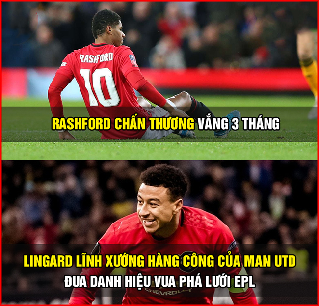 Lingard sẽ lĩnh xướng hàng công MU trong giai đoạn tới của mùa giải.