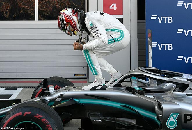 Lewis Hamilton đang có một phong độ hủy diệt hiện tại