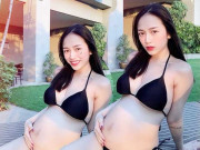 Thời trang - Con gái rượu của đại gia Minh Nhựa bụng vượt mặt diện bikini càng gợi cảm hơn