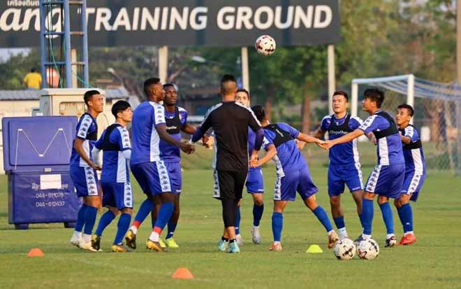 CLB TP. HCM tập luyện tại Thái Lan trước trận gặp Buriram United