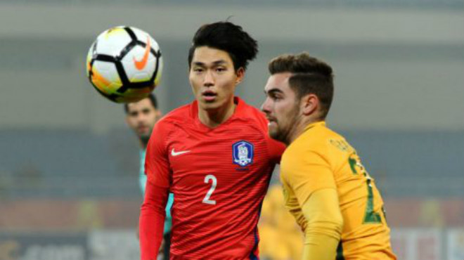 U23 Hàn Quốc tỏ ra vượt trội so với U23 Australia