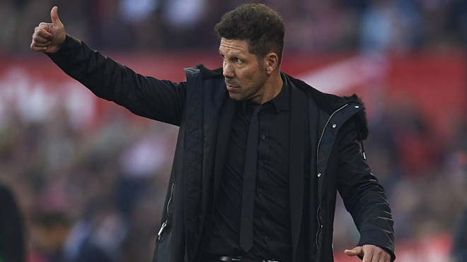 HLV Diego Simeone của Atletico Madrid