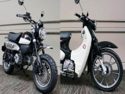 Thế giới xe - HOT: Honda Super Cub C125 và Monkey 125 ABS thêm tùy chọn màu đen cực chất