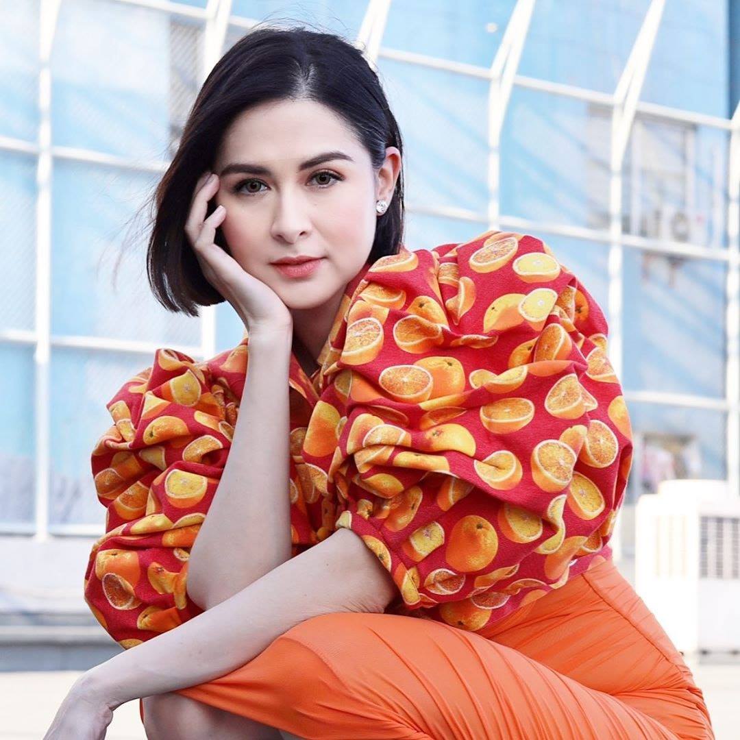 Marian Rivera cho dù tăng cân nhưng vẫn được nhận xét xinh đẹp.