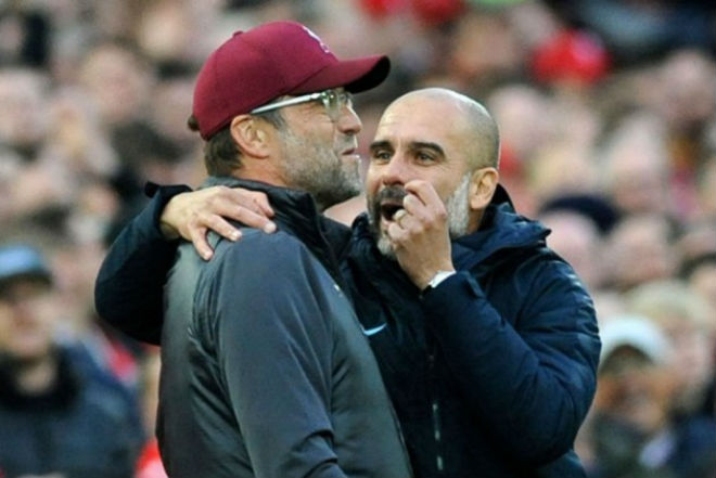 Pep Guardiola âu lo Liverpool của Jurgen Klopp sẽ phá kỷ lục điểm số khi đăng quang ngôi vô địch Ngoại hạng Anh mà Man City đang nắm giữ