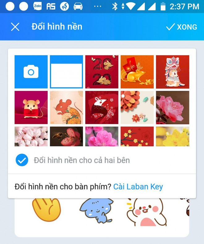 Sẽ có hàng loạt hình nền cho chúng ta lựa chọn mà nổi bật là các hình nền Tết Canh Tý 2020.