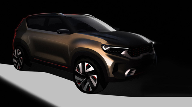 Kia hé lộ thêm hình ảnh concept SUV mới, cạnh tranh với Honda HR-V - 1