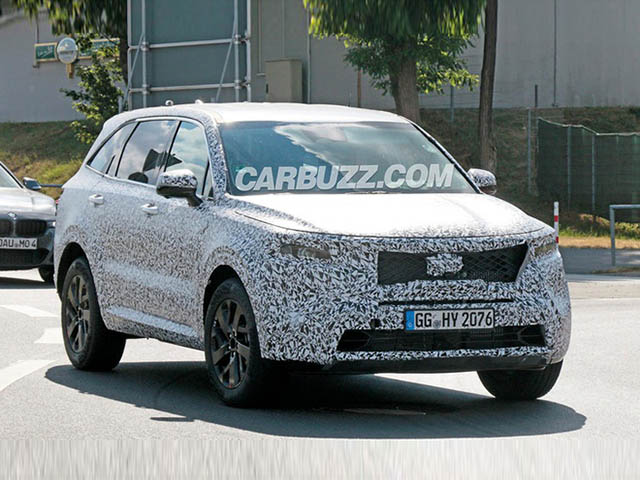 Kia Sorento 2020 rò rỉ thêm hình ảnh khoang nội thất