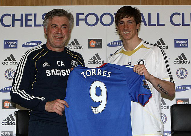 Chelsea bất ngờ chiêu mộ Torres năm 2011