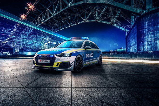 Hãng độ ABT nâng cấp ngoại thất cho xe cảnh sát Audi RS4 Avant - 1
