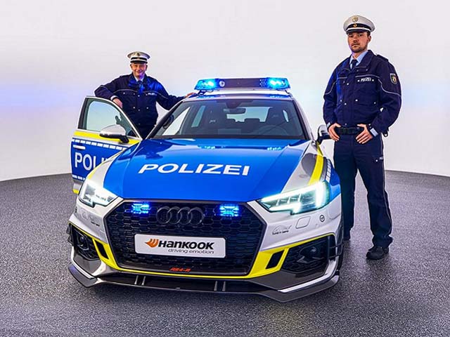 Hãng độ ABT nâng cấp ngoại thất cho xe cảnh sát Audi RS4 Avant