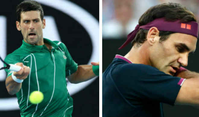 Federer thất bại&nbsp;trong cả 3 set trước Djokovic