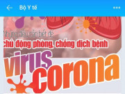 Công nghệ thông tin - Bộ Y tế lên Zalo giải đáp 10 câu hỏi về virus Corona, từ định nghĩa đến triệu chứng