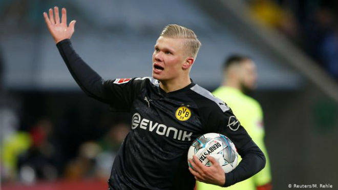 Erling Haaland ghi đến 5 bàn trong 2 trận đầu chơi cho Dortmund ở Bundesliga