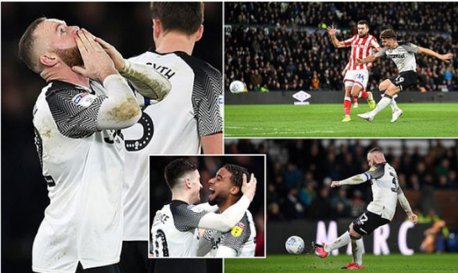 Chỉ trong vài ngày, Rooney đã liên tiếp "nổ súng" cho CLB mới&nbsp;Derby County&nbsp;