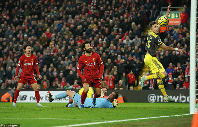 Liverpool thắng dễ Southampton 4 bàn không gỡ