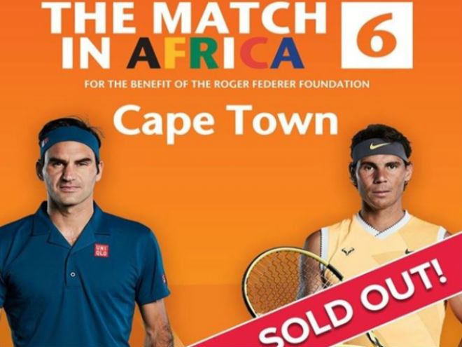 Federer và Nadal sẽ so tài nhau ở cả nội dung đơn nam và đôi nam tại Cape Town tối 7/2
