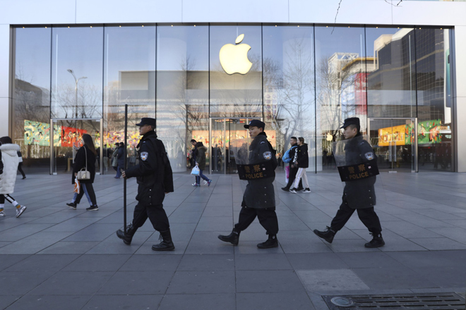 Apple đã&nbsp;đóng cửa các cửa hàng của mình tại Trung Quốc cho đến hết ngày 09/02.