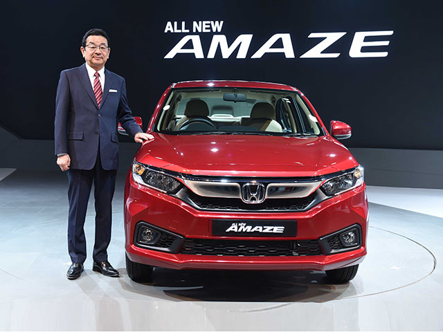 Honda Amaze 2020 trình làng, bản rẻ nhất giá 198 triệu đồng