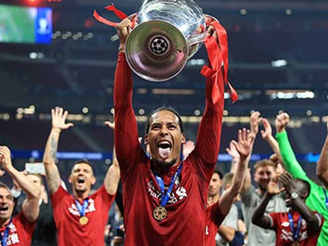 Van Dijk vô địch Champions League cùng Liverpool