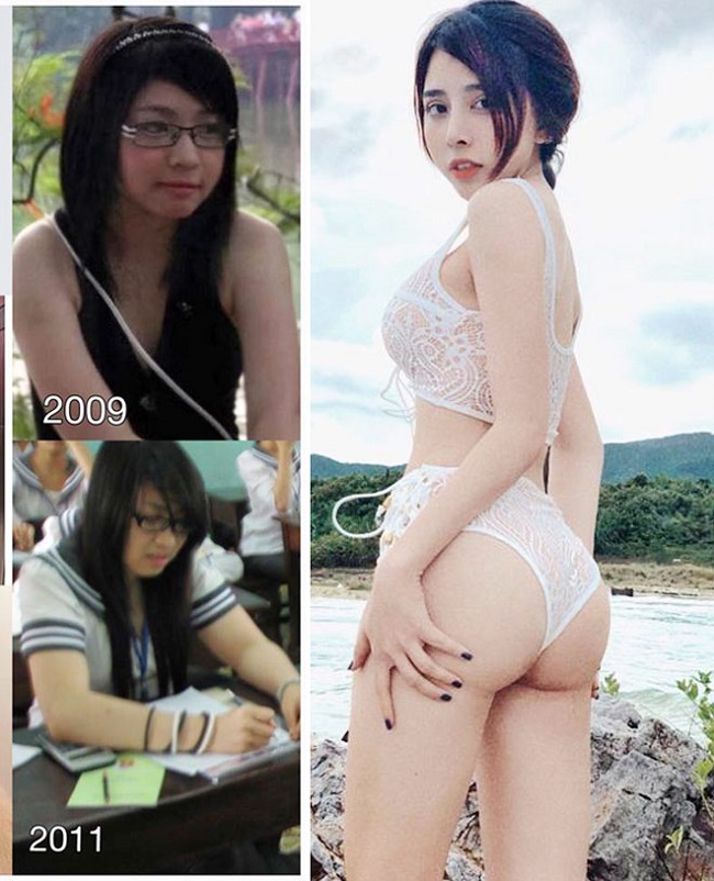 Hot girl phòng gym Hà thành - Trần Bích Hạnh xuất hiện nhiều lần trên báo Trung nhờ thành tích giảm cân đáng nể, giảm liền 27kg rồi tập luyện tích cực để lên cơ như hiện tại. 
