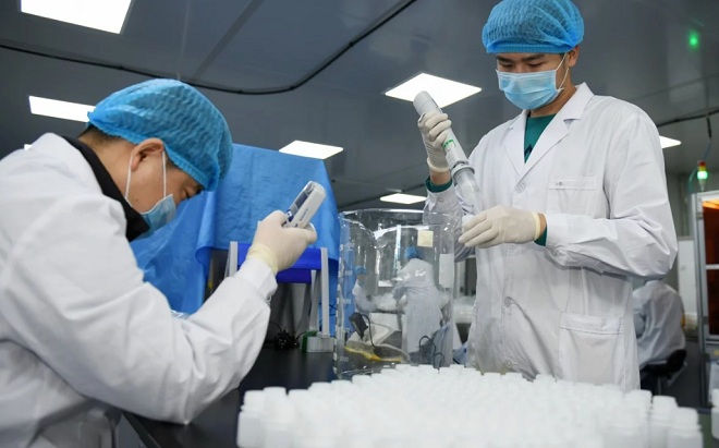 Lượng kit thử virus Corona phát cho các bệnh viện ở Vũ Hán, Trung Quốc hiện vẫn còn hạn chế.