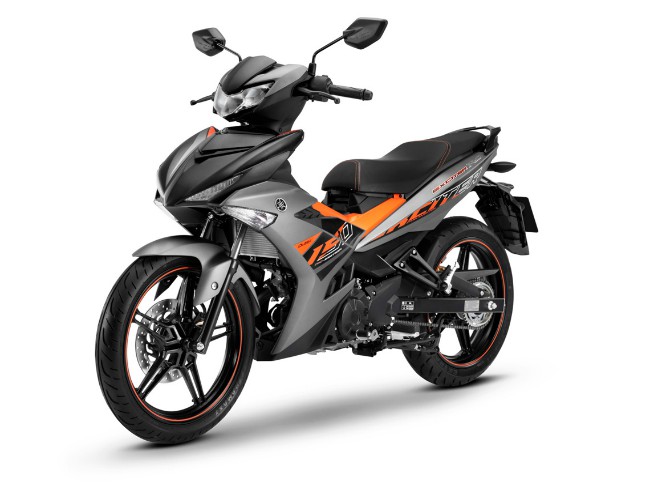 2020 Yamaha Exciter 150 màu bạc xám cam.