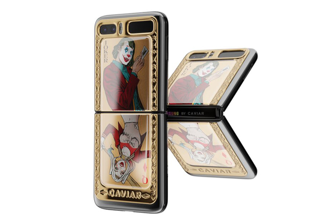 Galaxy Z Flip phiên bản Jocker/ Harley Quinn.