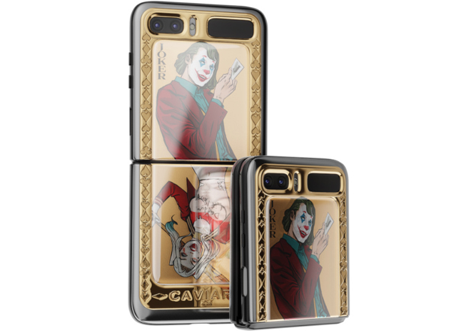 Galaxy Z Flip phiên bản Jocker/ Harley Quinn.