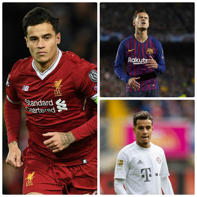 Coutinho chưa tìm lại phong độ tốt nhất kể từ khi rời Liverpool sang Barcelona rồi Bayern Munich