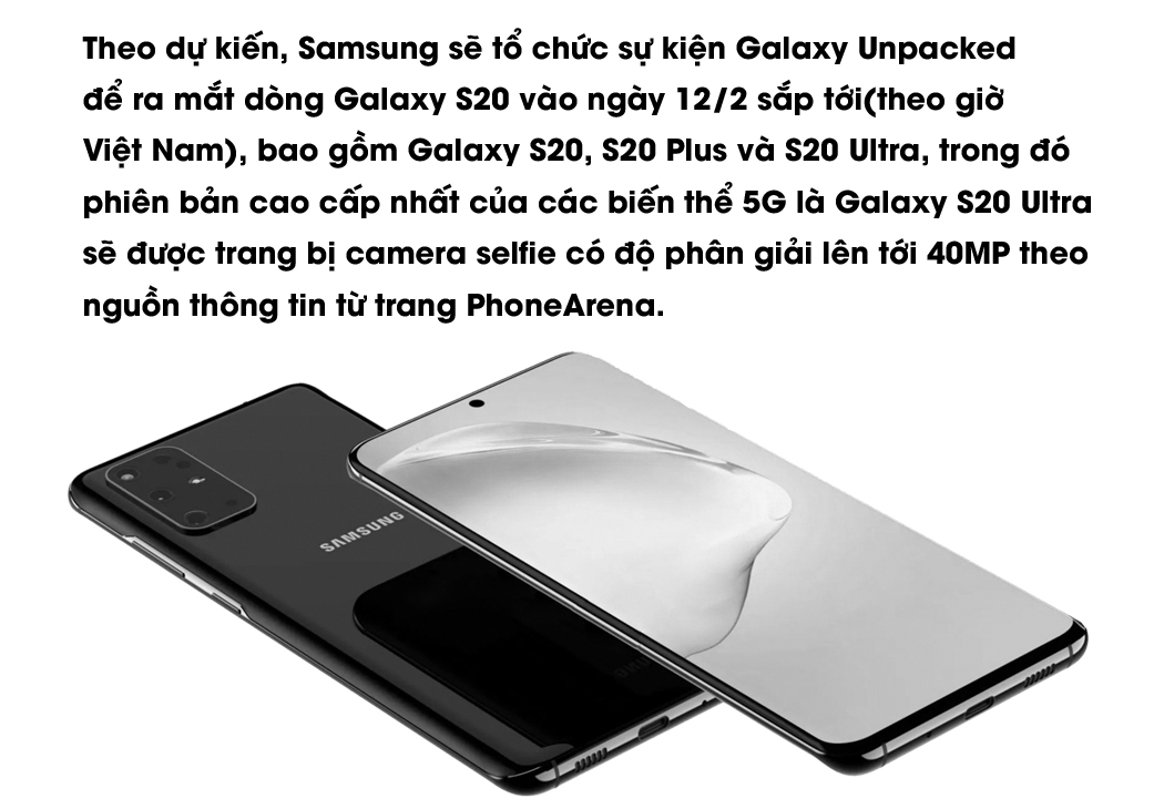 Series Samsung Galaxy S20: Bộ ba siêu phẩm hứa hẹn nhiều đột phá - 2