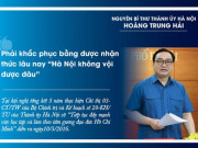 Tin tức trong ngày - Những phát ngôn đáng chú ý của nguyên Bí thư Thành ủy Hà Nội Hoàng Trung Hải