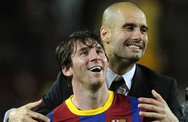 Messi là món quà trong sự nghiệp huấn luyện của Guardiola