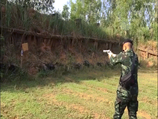 Video: “Lạnh người” khả năng bắn trúng mục tiêu của quân nhân xả súng ở Thái Lan