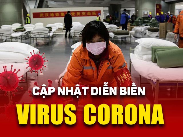 Đến tối nay, số người mắc bệnh viêm phổi do virus Corona gây ra trên thế giới là 40.623 trường hợp