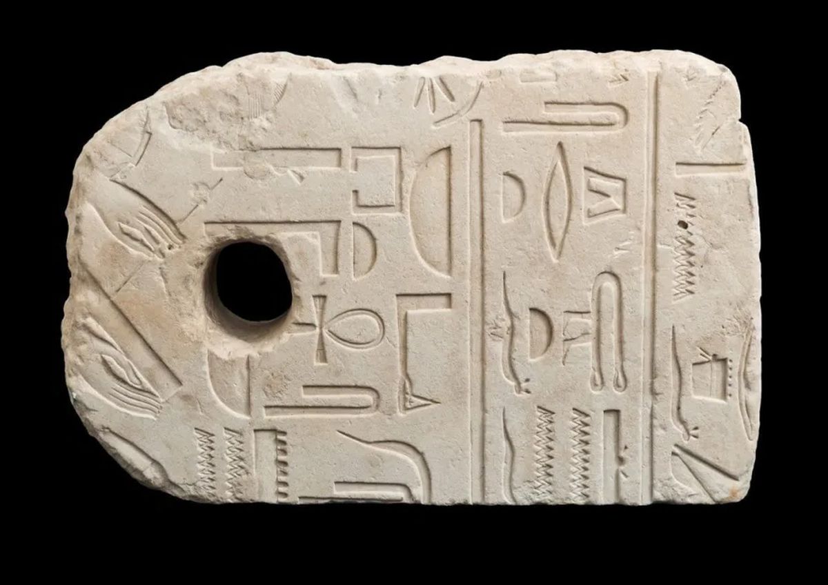 Mỏ neo Ai Cập 3.400 tuổi được tìm thấy một cách rất tình cờ (Ảnh: ABC News)