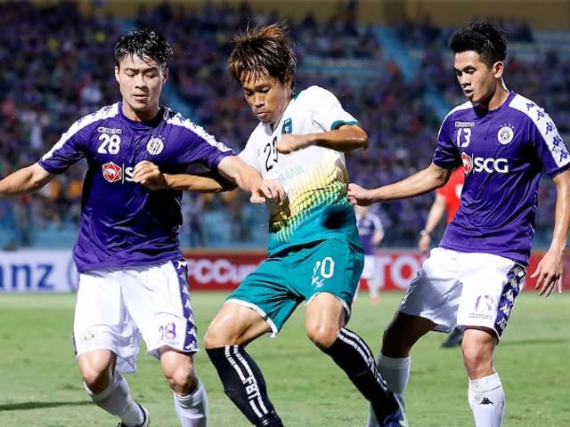 Yangon United từng thắng sốc Hà Nội 1-0 trên sân Hàng Đẫy ngày 2/4 năm ngoái ở AFC Cup