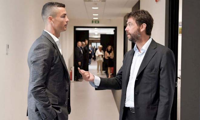 Ronaldo có mối quan hệ tốt với Chủ tịch Agnelli