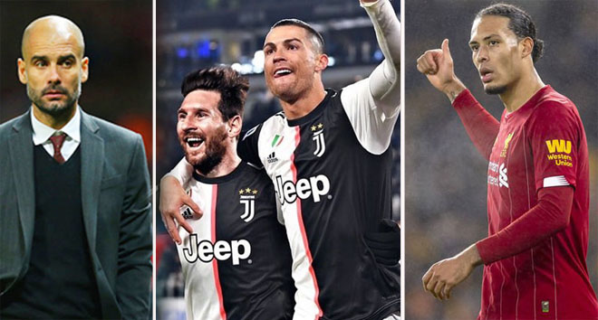 Siêu đội hình với Messi, Ronaldo, Van Dijk và Pep sẽ giúp Juventus giải "cơn khát" Champions League?