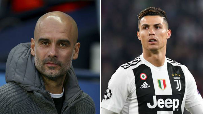 Pep có cơ hội dẫn dắt Juve và làm thầy Ronaldo mùa tới