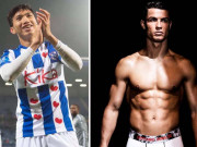 Bóng đá - Ngỡ ngàng Văn Hậu &quot;lột xác&quot; sau 5 tháng: Thể hình chuẩn  không kém Ronaldo