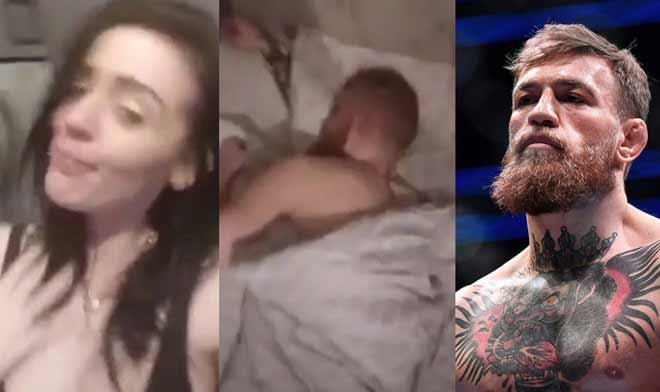 Cô gái trẻ lạ mặt trong video và người đàn ông trên giường bị nghi là McGregor