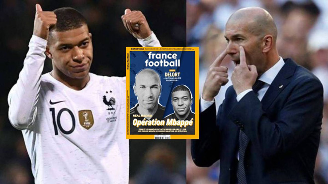 Zidane đang giúp Real Madrid chèo kéo Mbappe?