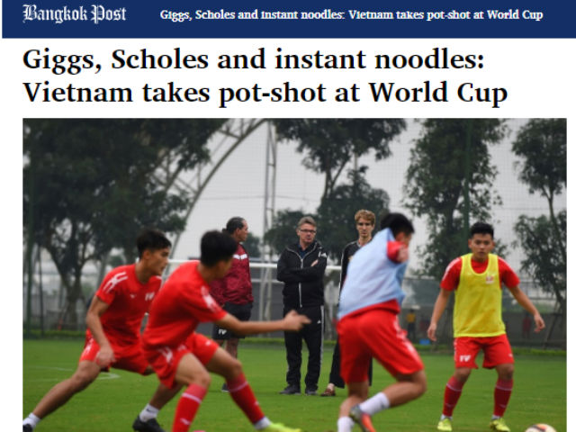 Báo Thái sửng sốt vì VN hợp tác huyền thoại MU, tin giấc mơ World Cup không còn xa