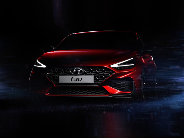 Hyundai i30 thế hệ mới lộ ảnh phác thảo trước ngày ra mắt chính thức