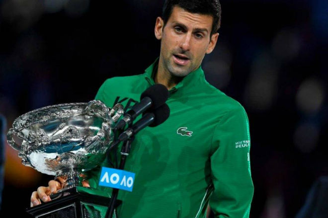 Djokovic hiện đã sở hữu 17 Grand Slam trong sự nghiệp