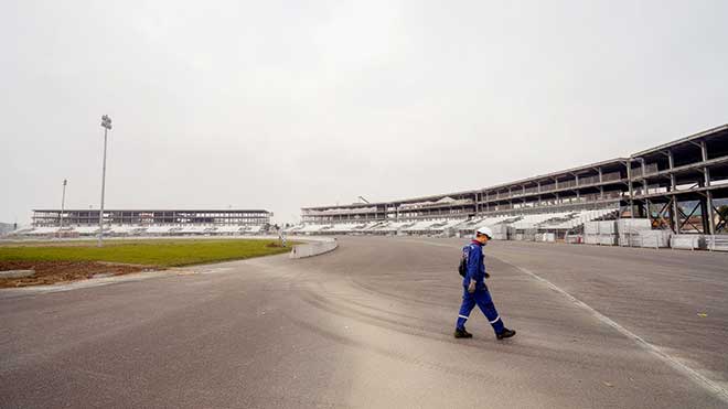 Chặng đua F1 ở Hà Nội được xây dựng xung quanh sân vận động quốc gia Mỹ Đình với chiều dài 5,565 km. Chặng đua sẽ diễn ra từ ngày 3-5/4/2020.