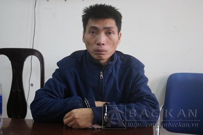 Chân dung nghi phạm Nguyễn Đình Oong (Ảnh: Công an tỉnh Bắc Kạn)
