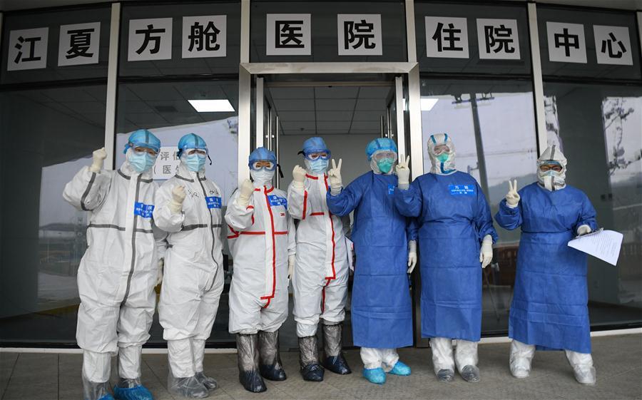 Trung Quốc ra mắt bệnh viện điều trị cho bệnh nhân nhiễm virus Corona bằng y học cổ truyền đầu tiên (ảnh: Xinhua)