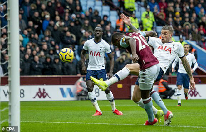 Trực tiếp bóng đá Aston Villa - Tottenham: &#34;Đòn kết liễu&#34; phút bù giờ cuối cùng (Hết giờ) - 2